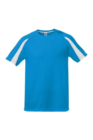 Unisex Contrast Sports T-Shirt Atoll / White