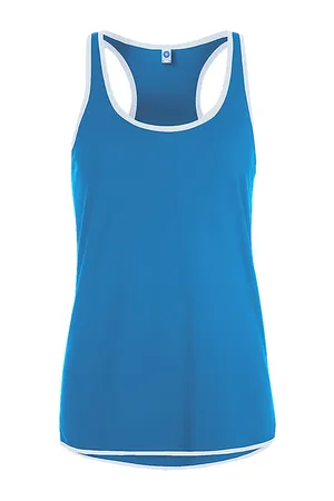 Ladies´ Contrast Sports Vest Atoll / White