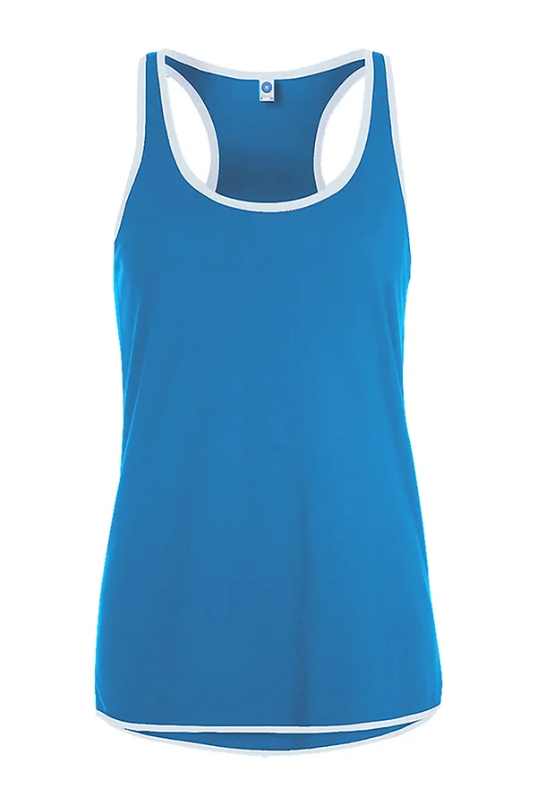 Ladies´ Contrast Sports Vest Atoll / White