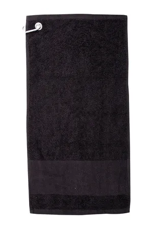 Printable Golf Towel Black