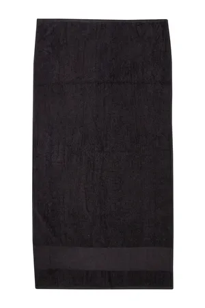 Printable Hand Towel Black