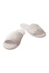 Classic Terry Slippers - Open Toe White