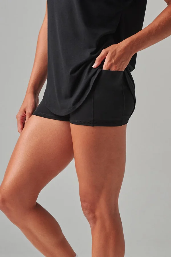 Core Pocket Short Black