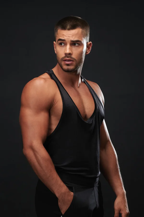 Men´s Muscle Vest Black