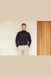 Roll-Neck Long-Sleeve Top