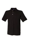Classic Cotton Piqué Polo Shirt Black