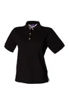 Ladies´ Classic Cotton Piqué Polo Shirt Black