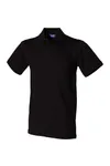 Men´s Stretch Piqué Polo Shirt Black