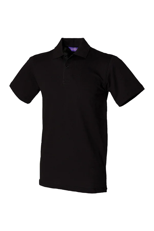 Men´s Stretch Piqué Polo Shirt Black