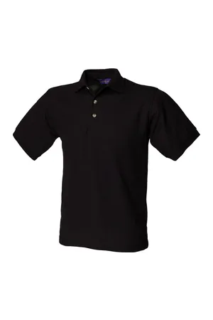 Ultimate 65/35 Piqué Polo Shirt Black