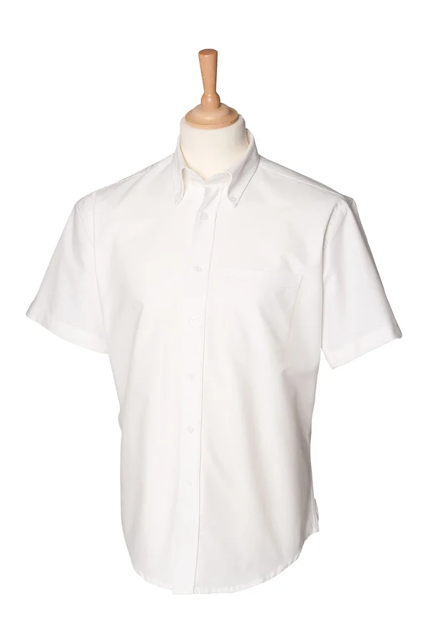 Men´s Classic Short Sleeved Oxford Shirt White