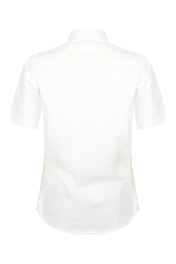 Ladies´ Classic Short Sleeved Oxford Shirt White