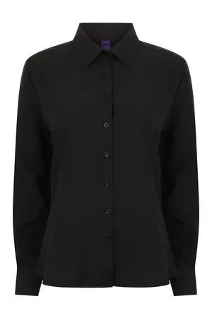 Ladies´ Wicking Long Sleeve Shirt Black