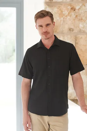 Men´s Wicking Short Sleeve Shirt Black