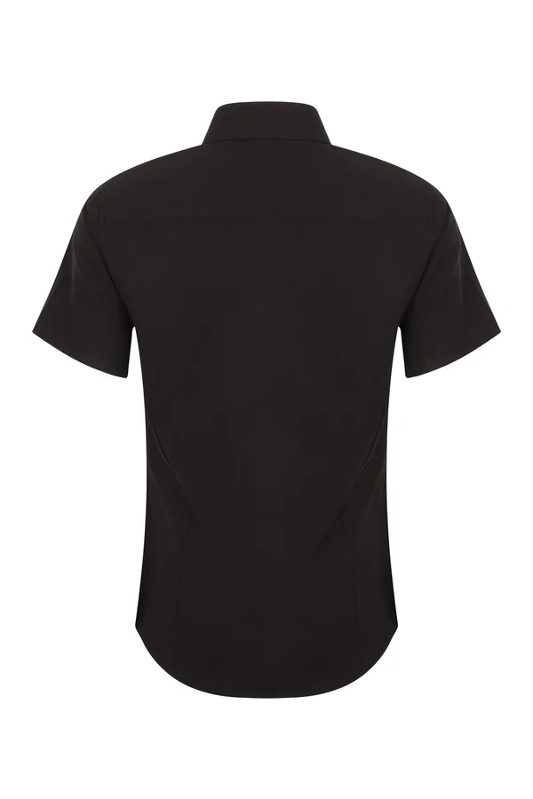 Ladies´ Wicking Short Sleeve Shirt Black