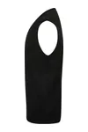 Men´s Lightweight Sleeveless V-Neck Jumper Black