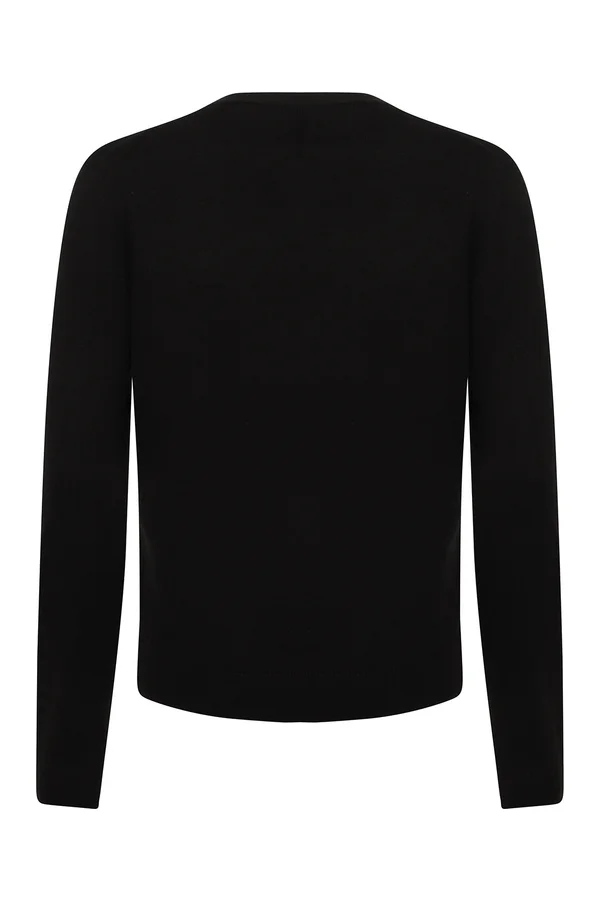 Ladies´ Lightweight V-Neck Short Cardigan Black