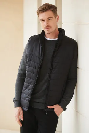 Unisex Padded Gilet Black