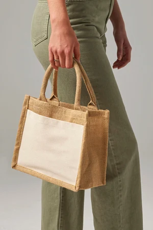 Cotton Pocket Jute Gift Bag