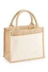 Cotton Pocket Jute Gift Bag Natural
