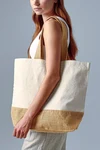 Jute Base Canvas Bag