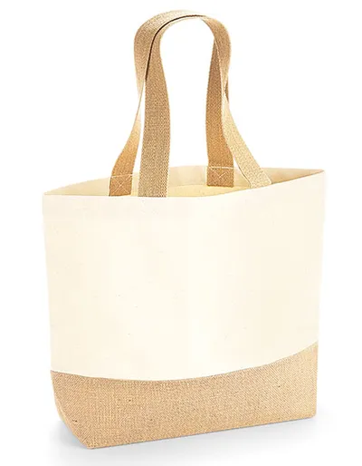 Jute Base Canvas Bag