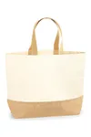 Jute Base Canvas Bag XL Natural