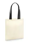 EarthAware® Organic Bag for Life - Contrast Handles Natural / Black