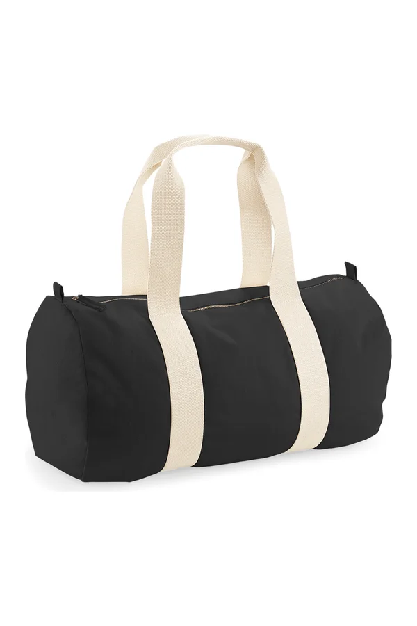EarthAware® Organic Barrel Bag Black