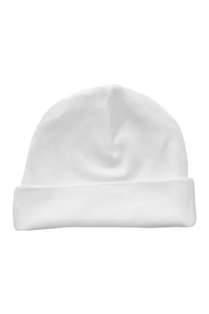 Organic Baby Hat Rox 01 White