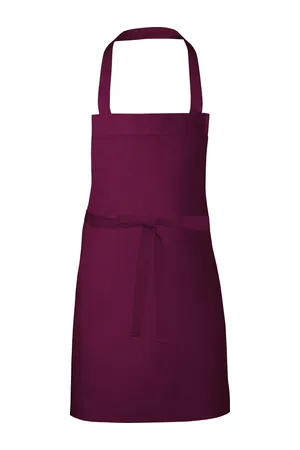 Cotton Barbecue Apron Bordeaux