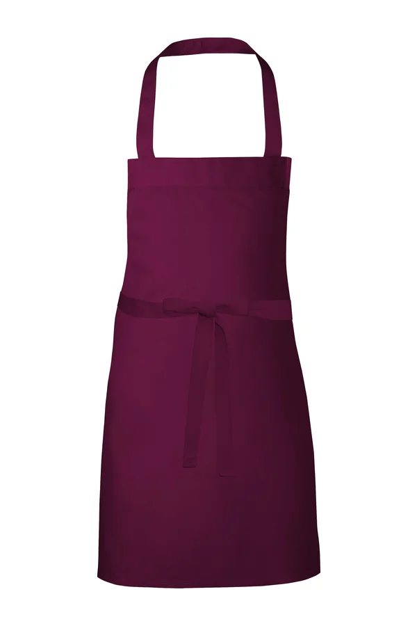Cotton Barbecue Apron Bordeaux