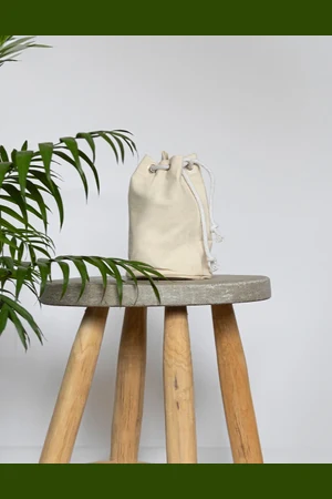 Canvas Marble Bag
