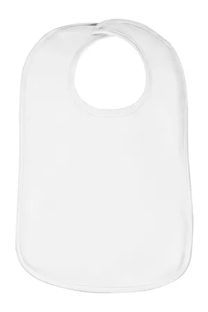 Organic Baby Bib Olli 01 White