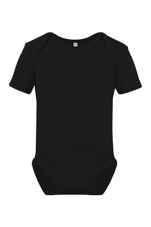 Bio Bodysuit Short Sleeve Black