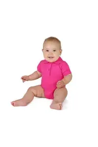 Bio Bodysuit With Polo Shirt Neck