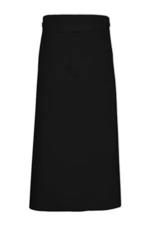 Bistro Apron With Front Pocket Black