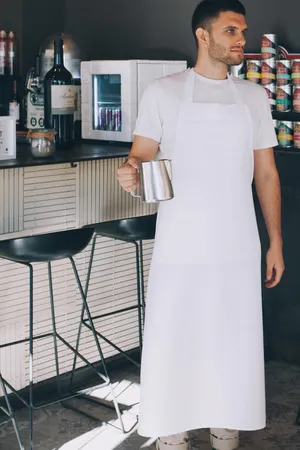 Barbecue Apron XL Sublimation White