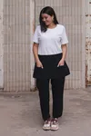 Jeans Cocktail Apron Black