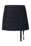 Jeans Cocktail Apron Black
