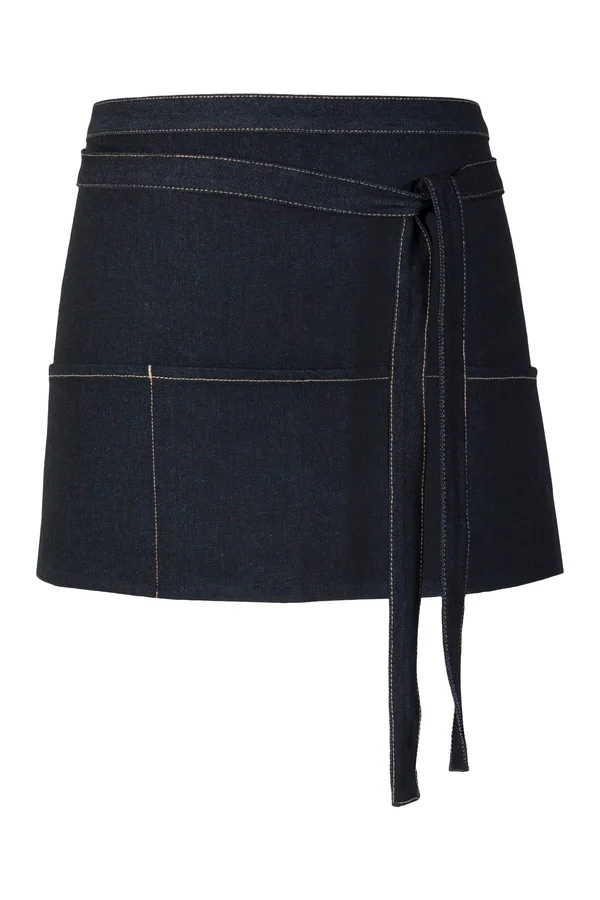 Jeans Cocktail Apron Black
