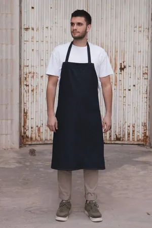 Jeans Barbecue Apron Black