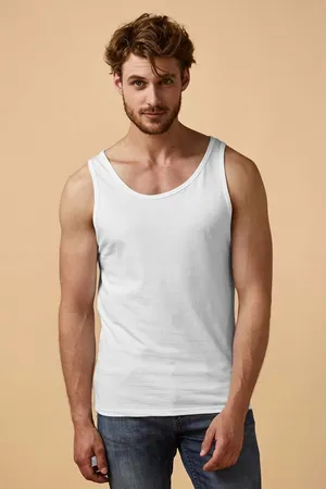 Men´s Roundneck Tanktop White