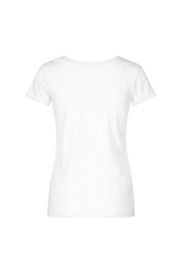 Women´s Deep Scoop T-Shirt White