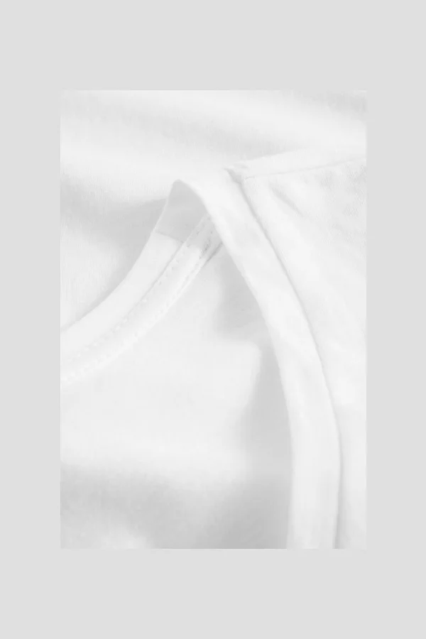 Women´s Deep Scoop T-Shirt White