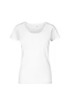 Women´s Deep Scoop T-Shirt White