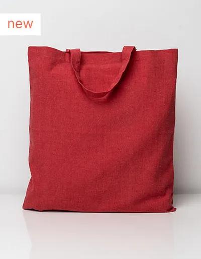 Cotton Bag, recycelt, short Handles