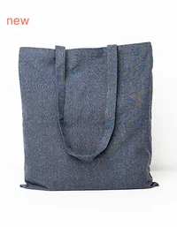 Cotton Bag, recycelt, long Handles