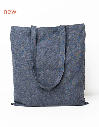 Cotton Bag, recycelt, long Handles