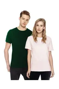 MENS/UNISEX ORGANIC T-SHIRT - BLACK - XS